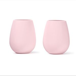 Silicone Wine Glass Pair